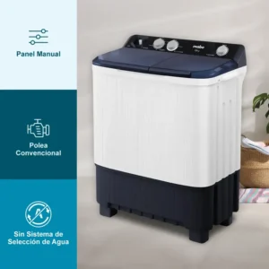 Lavadora Mabe Semi Automática Carga Superior 13 kg